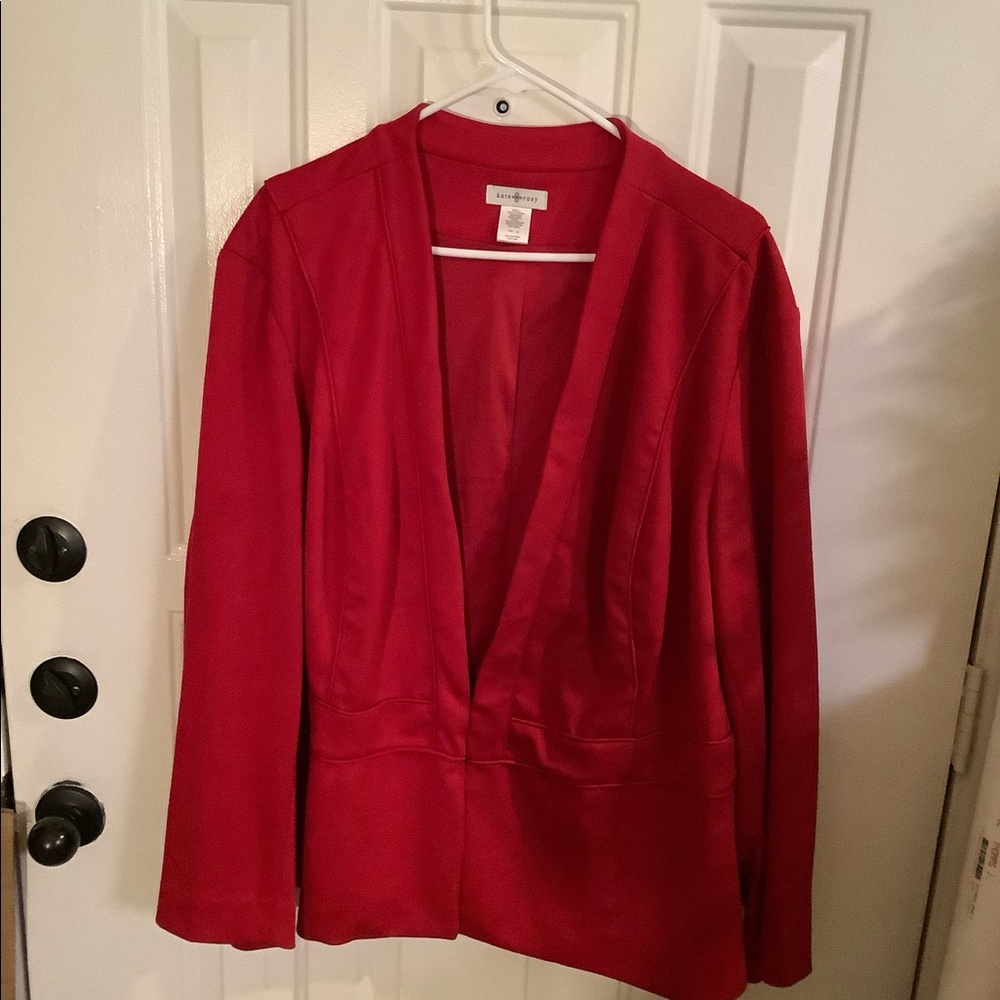 Red blazer